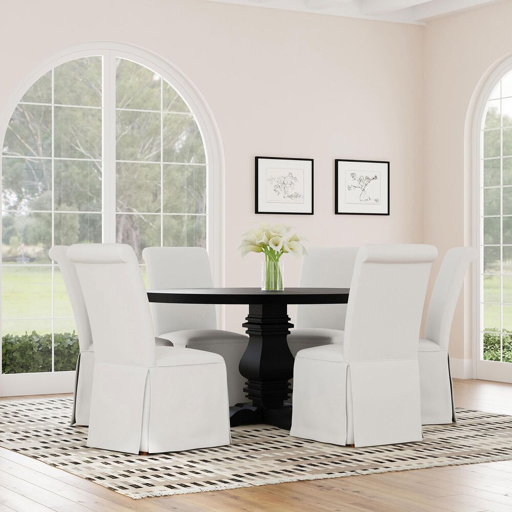 Pacific Landing Shawna Side Chair in White, , large