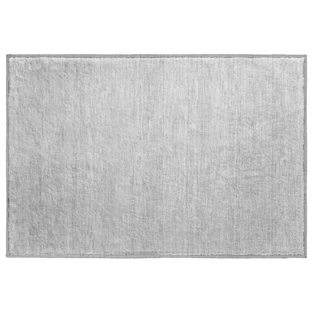 Dalyn Rug Company Soft Essentials Solid Silver 1"8" x 2"6" Area Rug, , large