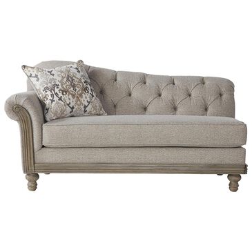 Hughes Furniture Traditional Chaise in Sandstone Oyster, , large