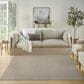 Nourison Courtyard Ivory and Silver 6" Square Indoor/Outdoor Area Rug, , large