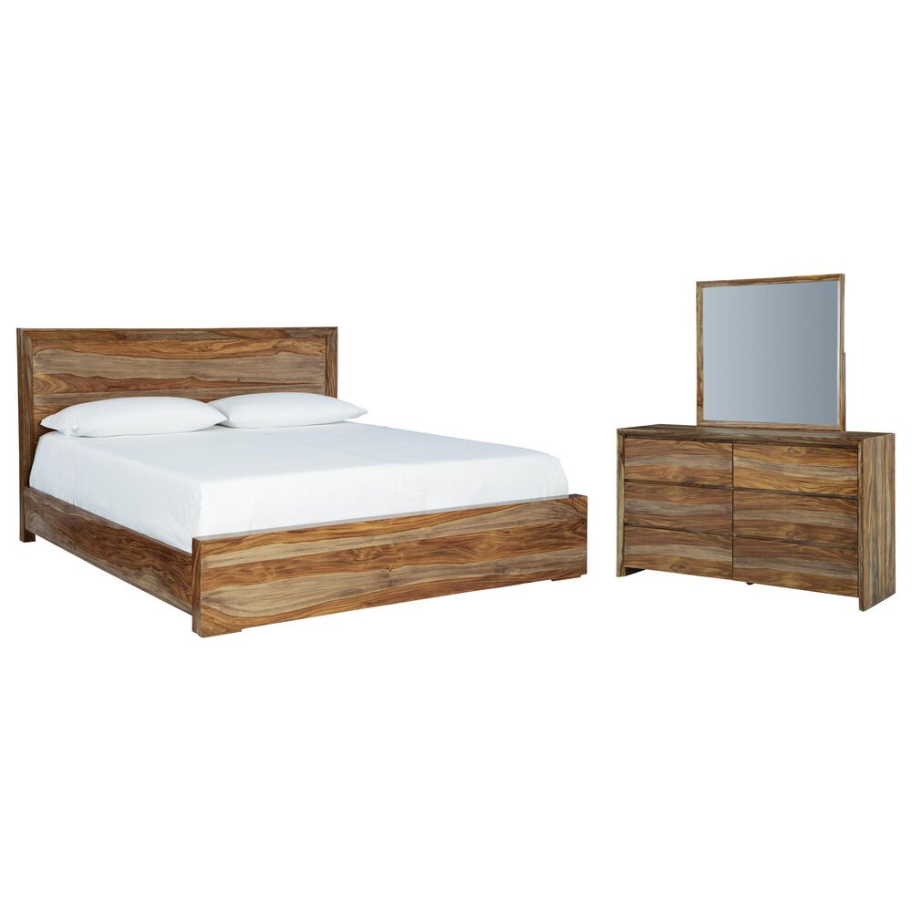 Millenium Dressonni 3-Piece Queen Bedroom Set in Brown, , large
