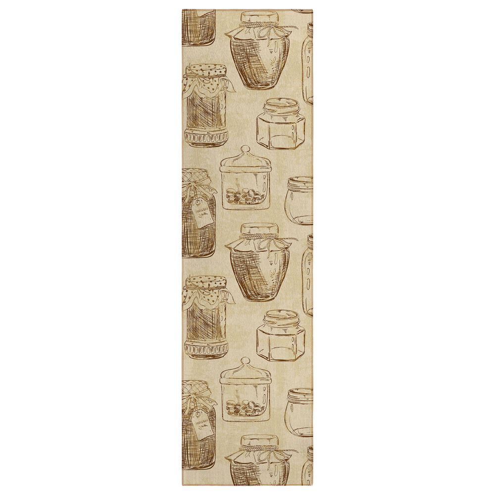 Dalyn Rug Company Kendall KE18 2"3" x 7"6" Parchment Runner, , large
