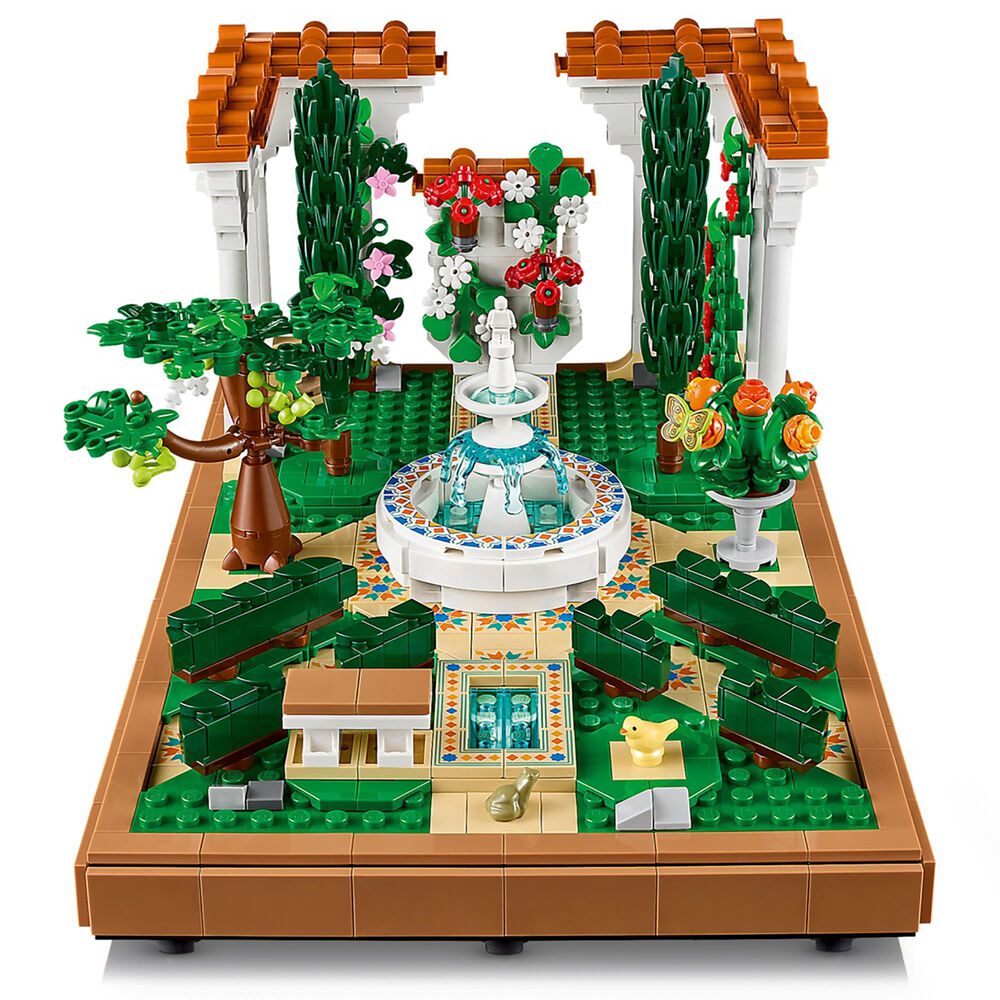LEGO Icons Fountain Garden Building Set in Multicolor, , large