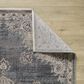 Kas Oriental Rugs Adele Serafina 11"6" x 15"3" Grey and Blue Area Rug, , large