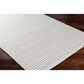 Surya Ariel White, Medium Gray and Taupe 10" x 14" Area Rug, , large