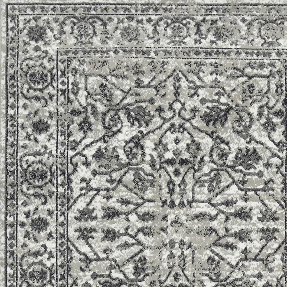 Amer Rugs Alpine 2&#39;7&quot; x 10&#39; Dark Gray Runner, , large