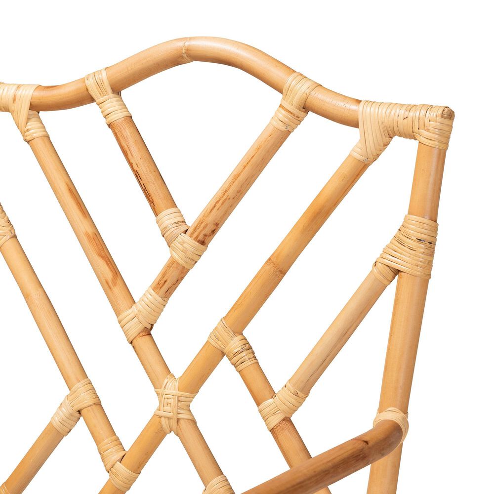 Baxton Studio Delta Arm Chair in Natural, , large