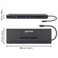 Manhattan USB-C 11-In-1 Triple Monitor Docking Station with MST, , large