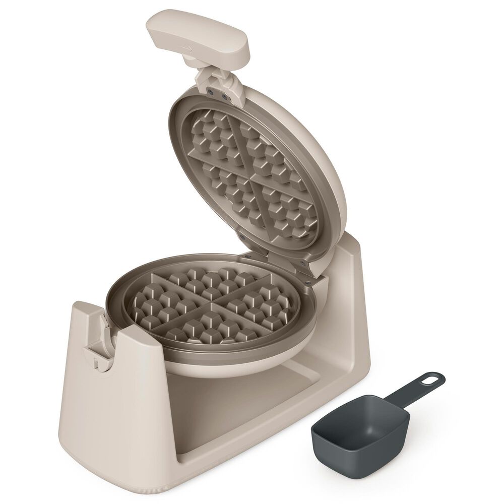 Bella Golden Rotating Waffle Maker in Oatmilk, , large
