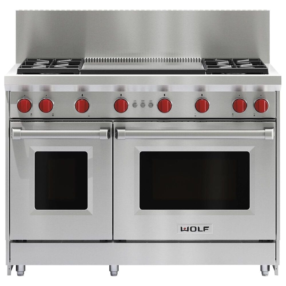 Wolf 48&quot; Professional Gas Range, , large