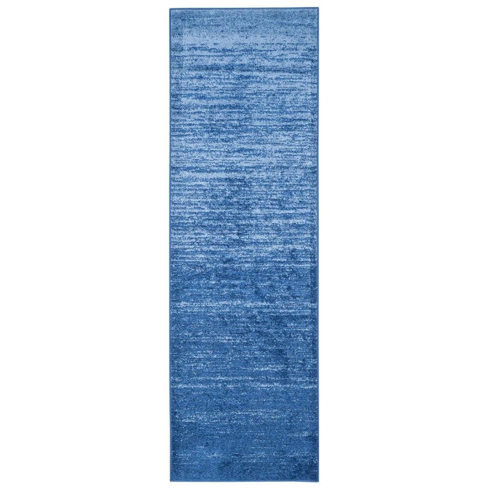 Safavieh Adirondack ADR113F-28 2&#39;6&quot; x 8&#39; Light Blue/Dark Blue Runner, , large
