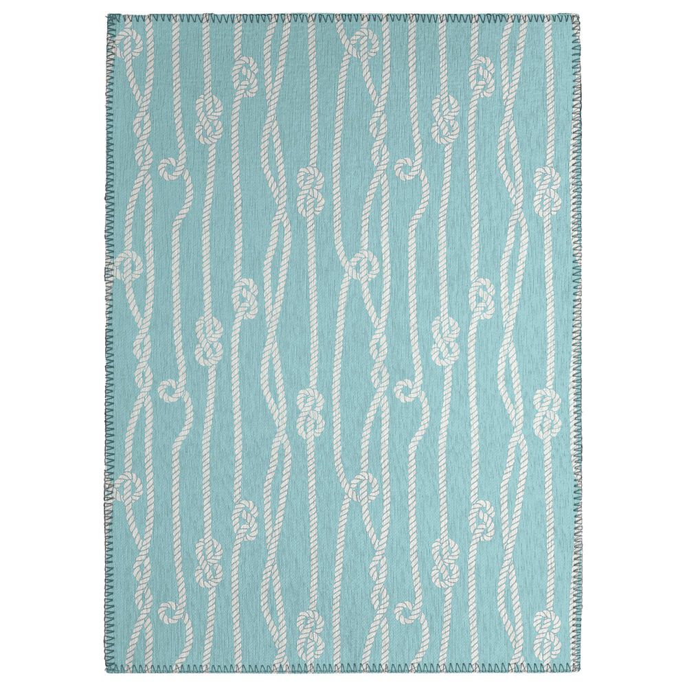 Dalyn Rug Company Harbor 2"6" x 3"10" Lagoon Indoor/Outdoor Area Rug, , large