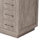 Lexora Home Abbey 48" Single Bathroom Vanity in Grey Oak with 2 cm White Quartz Top and Rectangular Sink, , large