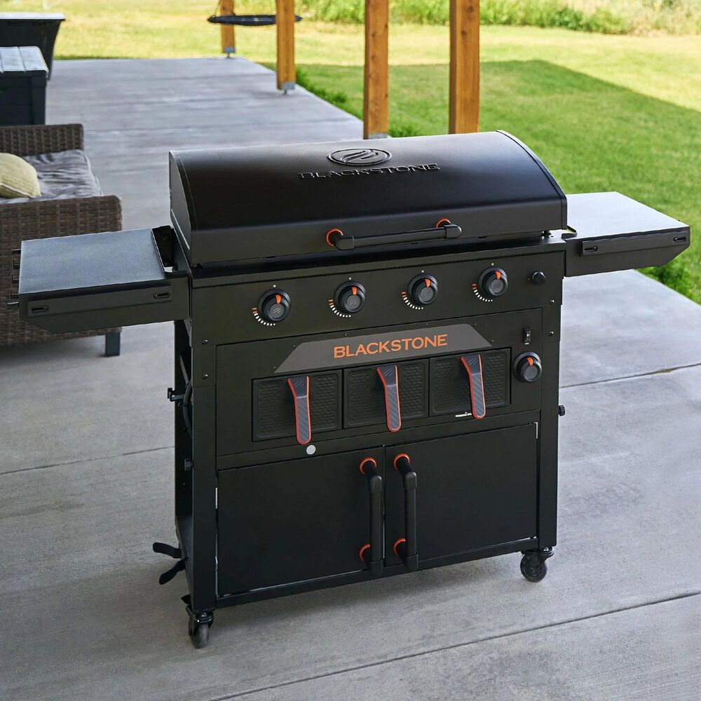 Blackstone 36&quot; Griddle Airfryer Combo in Black, , large