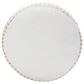 LR Home 18" Round Dots Pouf in Natural and White, , large