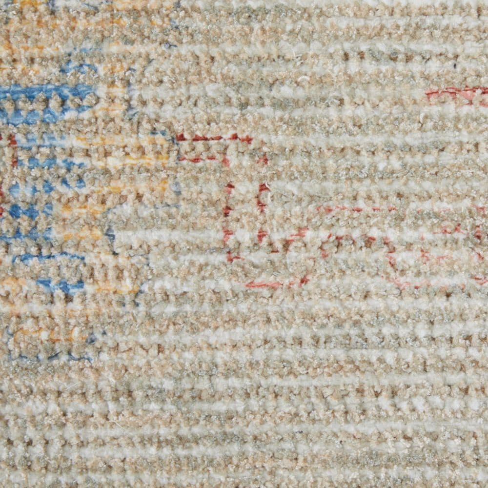 Feizy Caldwell 9&#39; x 12&#39; Ivory and Multicolor Area Rug, , large