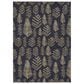 Dalyn Rug Company Wonderland WN21 5" x 7"6" Black Indoor/Outdoor Area Rug, , large