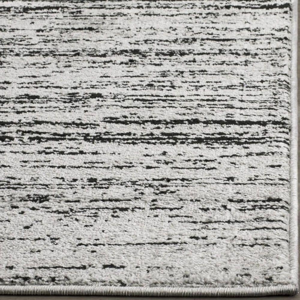Safavieh Adirondack ADR113A 4&#39; Square Silver and Black Area Rug, , large