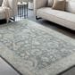 Surya Avellino 6"7" x 9"2" Light Beige, Gray, Pale Blue, Tan, Deep Teal, Denim and Light Olive Area Rug, , large