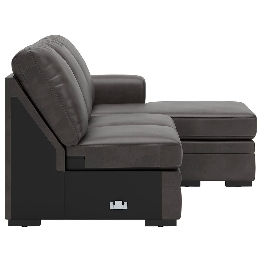 Ashley Lofton-Pike 2-Piece Stationary Right Facing Sectional with Chaise in Shadow, , large