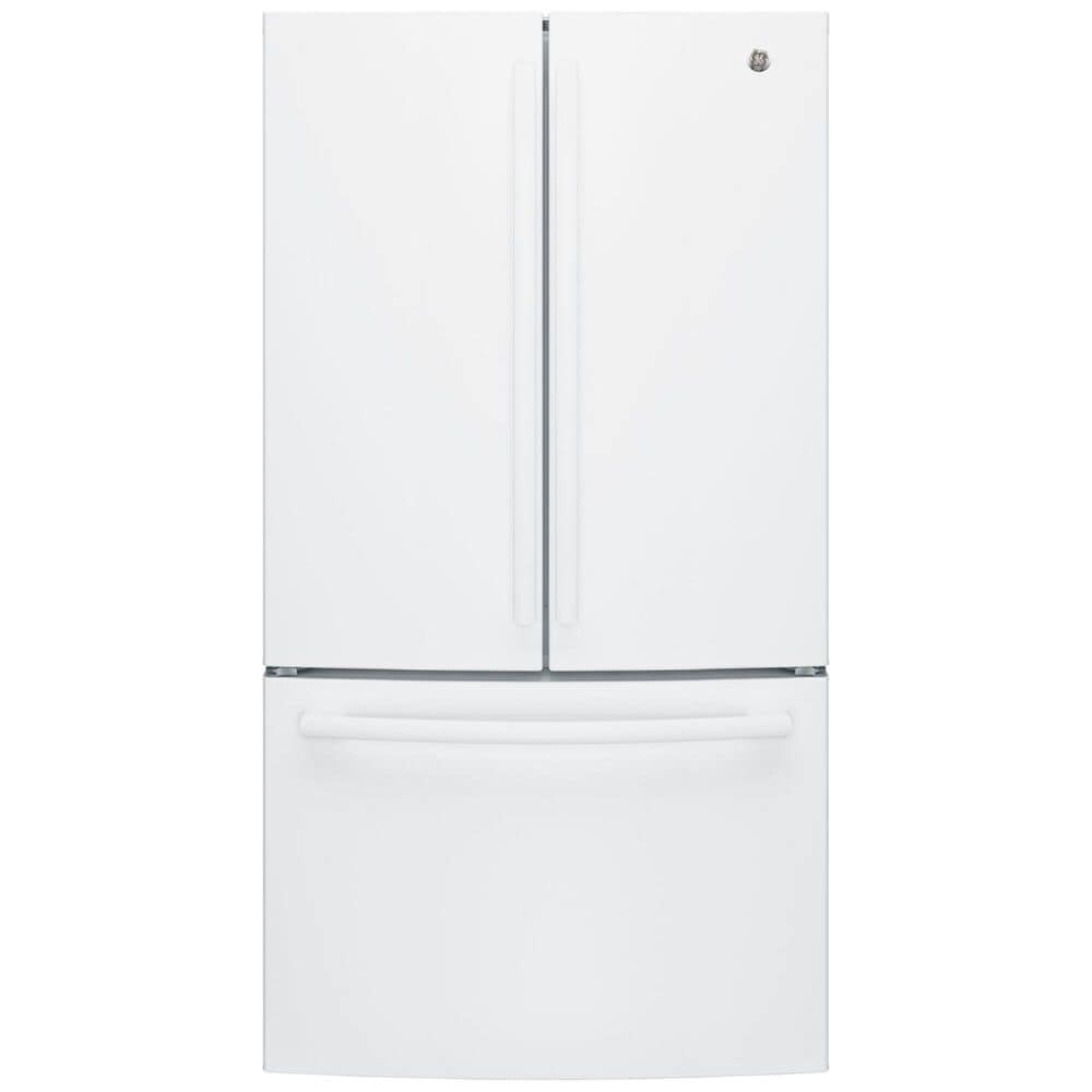 GE Appliances 27.0 Cu. Ft. 3-Door French-Door Refrigerator Energy Star In White, , large