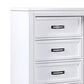 Riva Ridge Hyde Park 6-Drawer Sliding Door Chest in White, , large