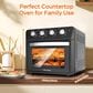 HOMLUX 27.5 Qt Air Fryer Oven in Black, , large