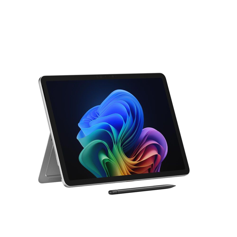 Microsoft Surface Pro Copilot+ PC 12" Touch-Screen Tablet - Qualcomm Snapdragon X Plus - 16GB RAM - 512GB UFS - Windows 11 Home - Wi-Fi Only - Platinum - Device Only - (Latest Model), , large