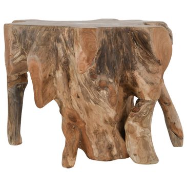 Classic Home Cypress End Table in Natural, , large