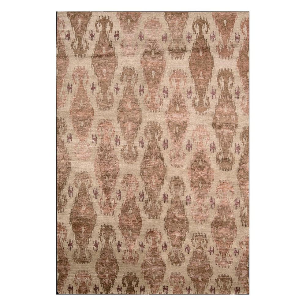 Nourison Silk Shadows SHA08 8'6" x 11'6" Sand Area Rug, , large