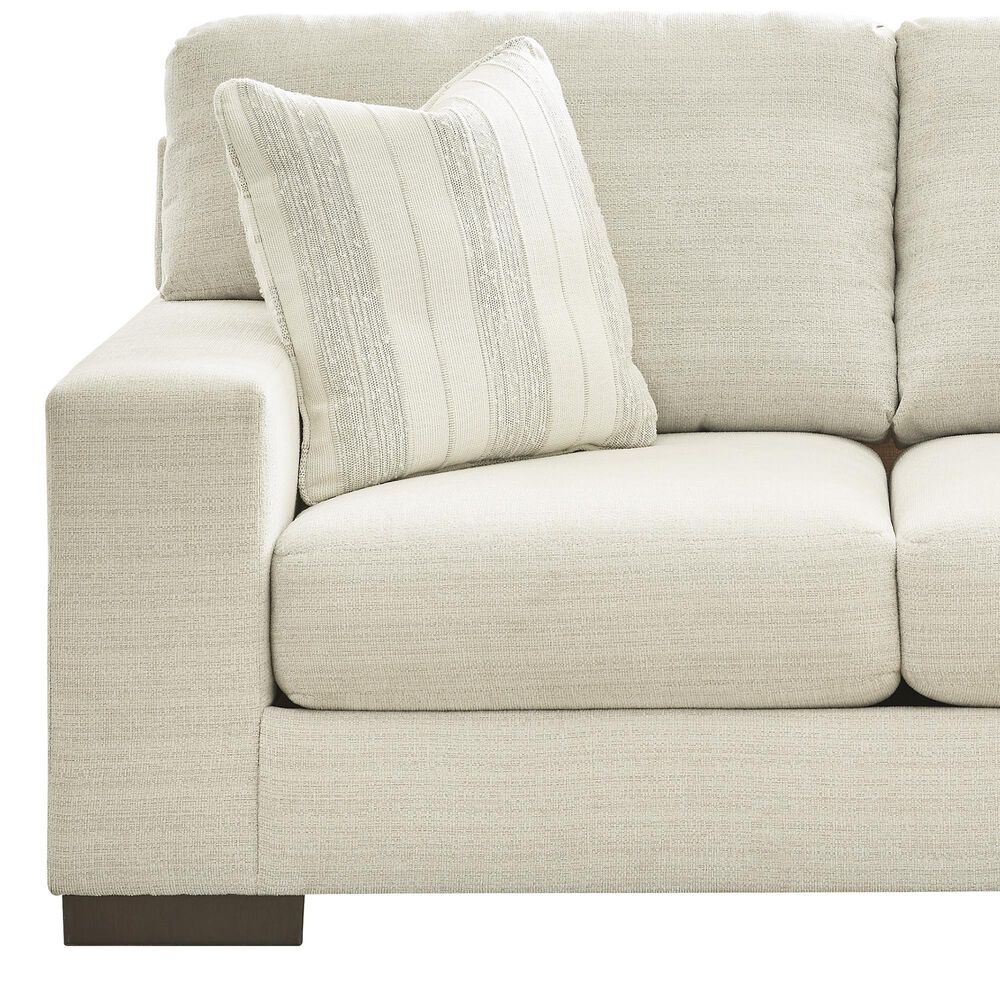 Ashley Maggie Stationary Loveseat in Birch, , large
