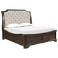New Heritage Design Lyndhurst 5-Piece King Bedroom Set in Walnut Brown, , large