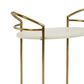 Ashley Tarica Bar Cart in Cream and Gold, , large