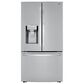 LG 30 Cu. Ft. Door-in-Door French Door Refrigerator with Craft Ice in PrintProof Stainless Steel, , large