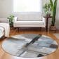 Dalyn Rug Company Ravenna RN9 8" Round Taupe Area Rug, , large