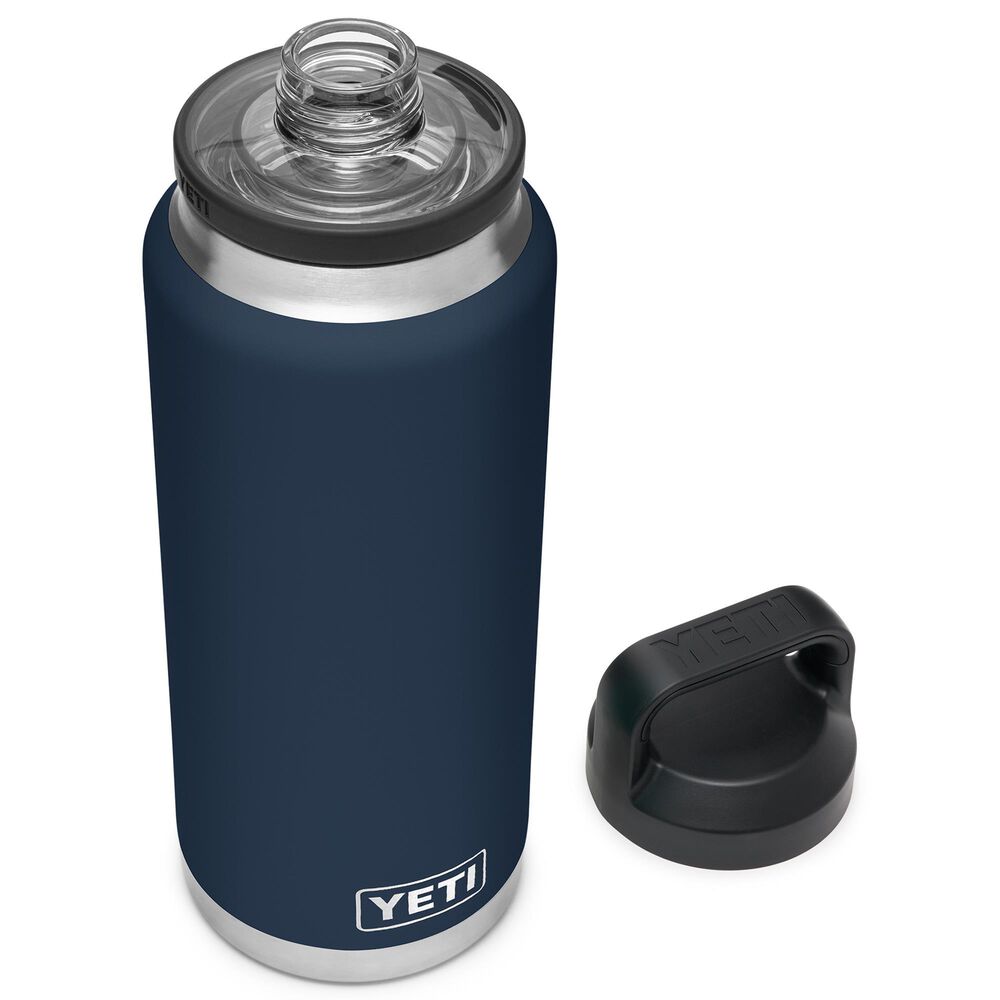 YETI Rambler 36 Oz Water Bottle with Chug Cap in Navy, , large