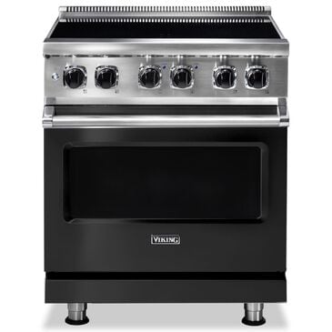 Viking Range 30" Induction Range with 4 Elements in Cast Black, , large