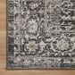 Loloi II Odette 11"2" x 15"7" Charcoal and Silver Area Rug, , large