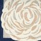 Nourison Aloha ALH32 7"10" x 10"6" Blue and Grey Indoor/Outdoor Area Rug, , large