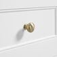 James Martin Vanities Breckenridge 60" Single Bathroom Vanity in Bright White with 3 cm Ethereal Noctis Quartz Top and Rectangular Sink, , large