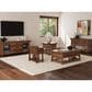 A-America Eldora Sofa Table in Saddle Brown, , large
