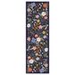 Rifle Paper Co. x Loloi Perennial Strawberry Fields 2"5" x 7"8" Black Runner, , large