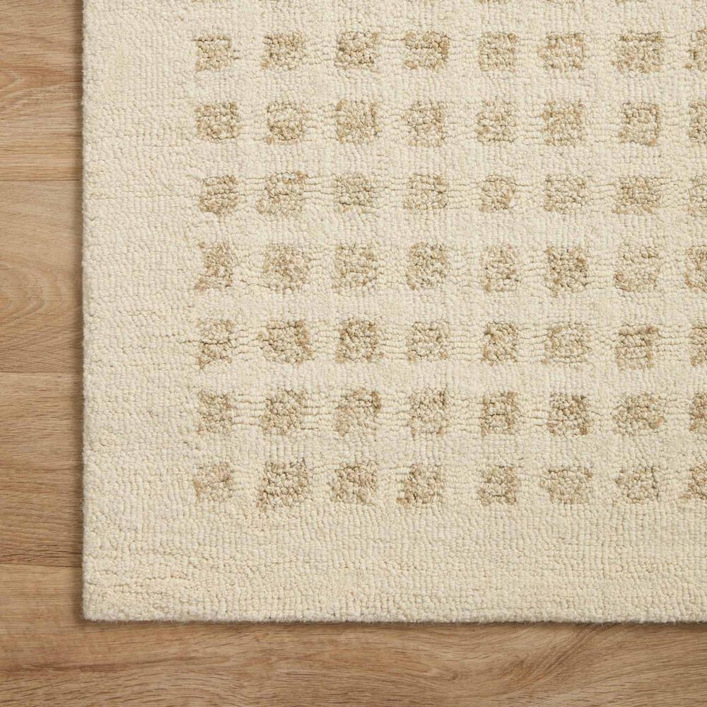 Chris Loves Julia x Loloi Polly 2&#39;3&quot; x 3&#39;9&quot; Ivory and Natural, , large