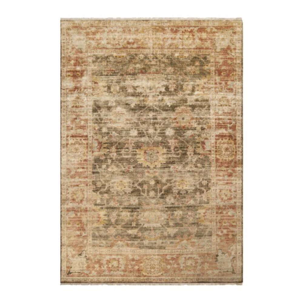 Surya Hillcrest HIL-9004 5"6" x 8"6" Cream, Tan and Brown Area Rug, , large