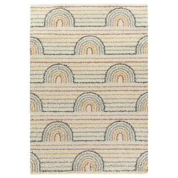 Balta Rugs Hailey 4"4" x 6" Cream Kids Area Rug, , large