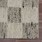 L&R Resources Kingston Geometric 5" x 7"9" White and Black Area Rug, , large