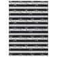 Dalyn Rug Company Seabreeze SZ12 9" x 12" Black Area Rug, , large