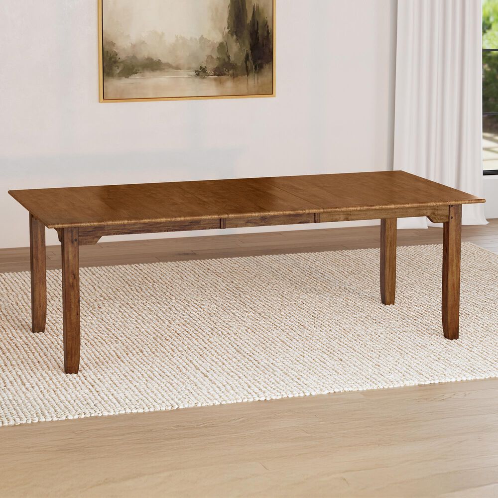 A-America Silverdale Dining Table in Russet - Table Only, , large