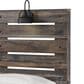 Ashley Drystan Twin Panel Bed in Rustic Brown, , large