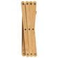 Household Essentials 4-Tier Folding Shoe Rack in Natural, , large